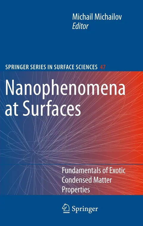 Cover of Nanophenomena at Surfaces