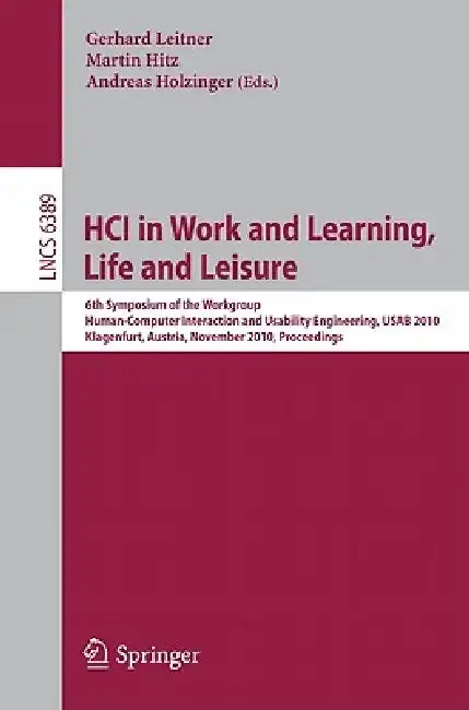 Cover of Hci in Work and Learning, Life and Leisure