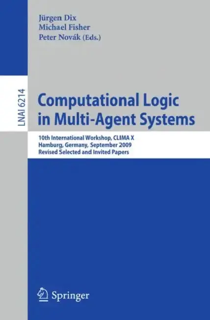 Cover of Computational Logic in Multi-Agent Systems
