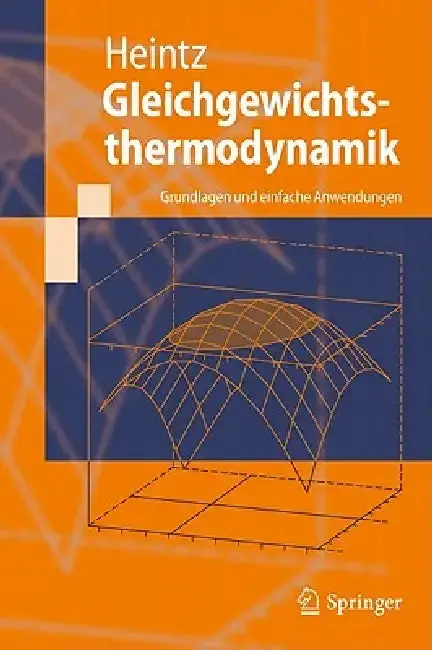 Cover of Gleichgewichtsthermodynamik