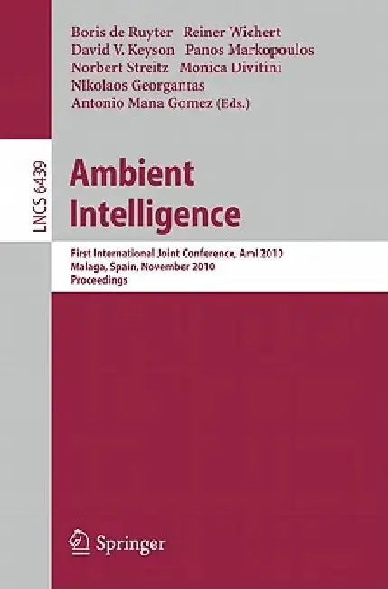 Cover of Ambient Intelligence