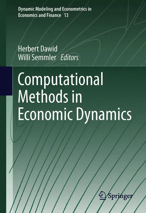 Cover of Computational Methods in Economic Dynamics