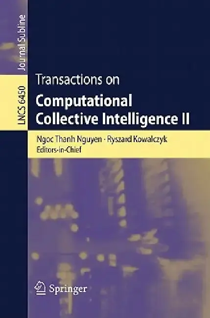 Cover of Transactions on Computational Collective Intelligence II