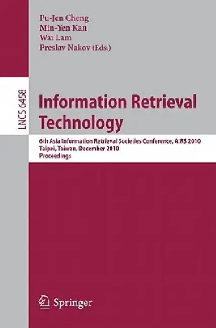 Cover of Information Retrieval Technology