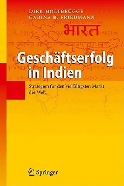 Cover of Geschäftserfolg in Indien