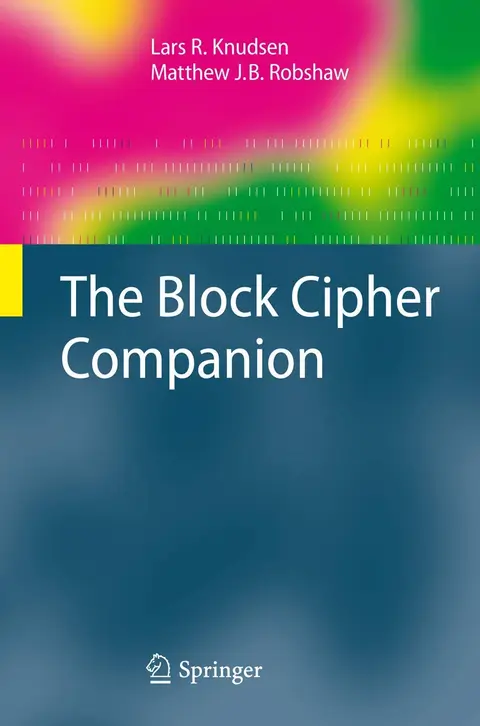 Cover of The Block Cipher Companion