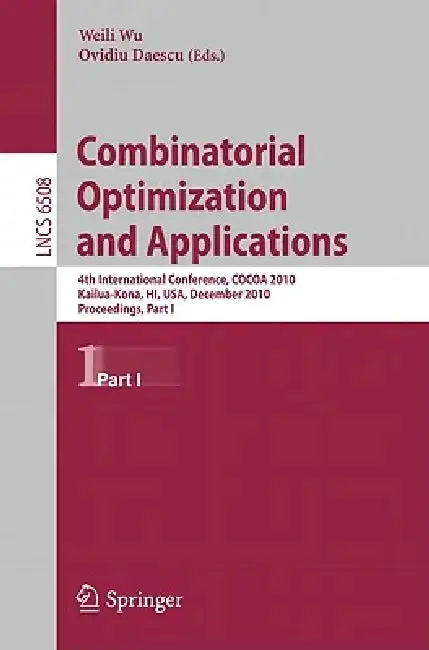 Cover of Combinatorial Optimization and Applications