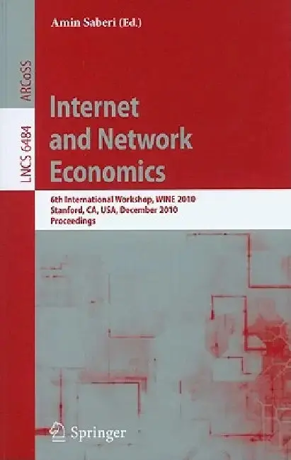 Cover of Internet and Network Economics