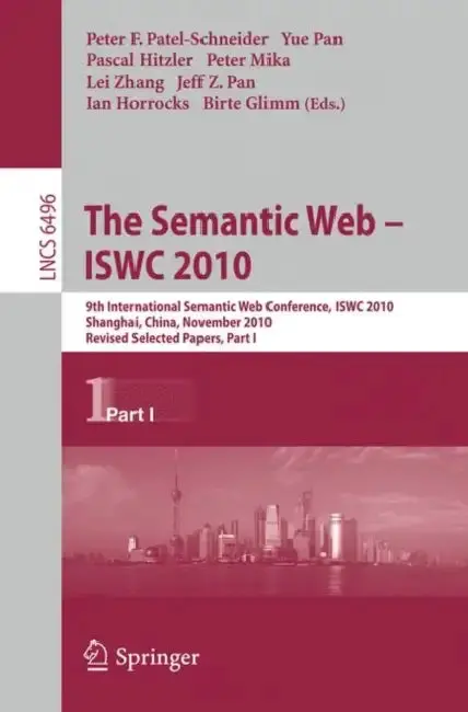Cover of The Semantic Web - Iswc 2010
