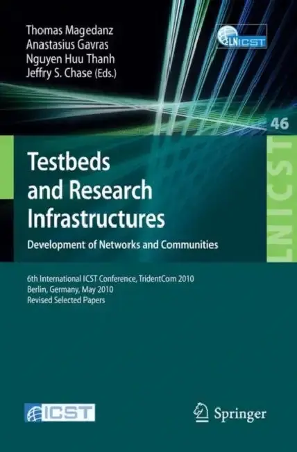 Cover of Testbeds and Research Infrastructures