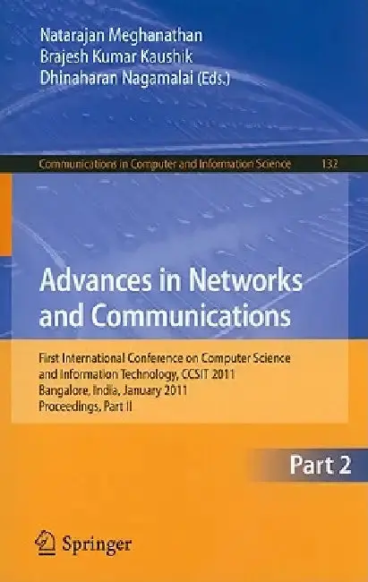 Cover of Advances in Networks and Communications, Part 2