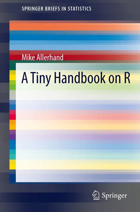 Cover of A Tiny Handbook of R