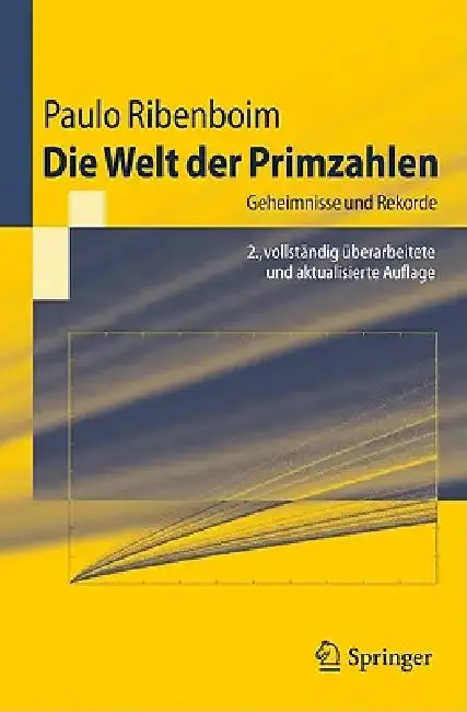Cover of Die Welt Der Primzahlen