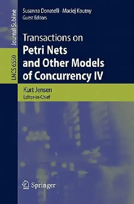 Cover of Transactions on Petri Nets and Other Models of Concurrency IV