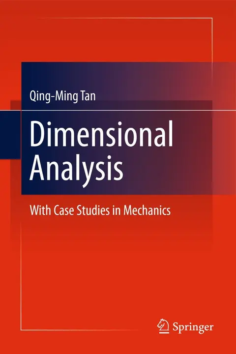 Cover of Dimensional Analysis