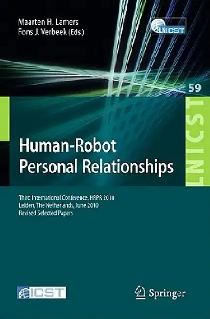 Cover of Human-Robot Personal Relationships
