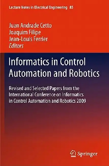 Cover of Informatics in Control Automation and Robotics