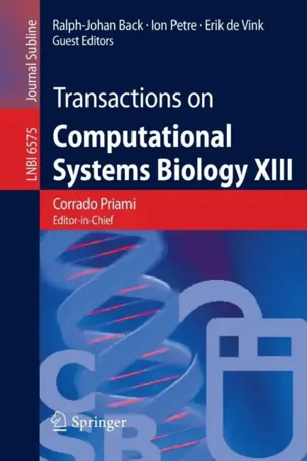 Cover of Transactions on Computational Systems Biology XIII