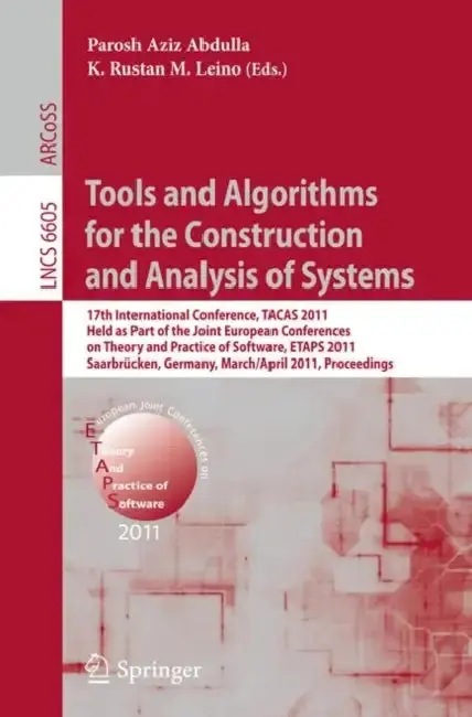 Cover of Tools and Algorithms for the Construction and Analysis of Systems
