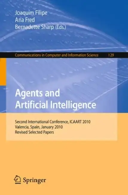 Cover of Agents and Artificial Intelligence