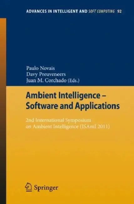 Cover of Ambient Intelligence - Software and Applications
