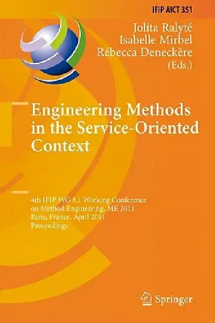 Cover of Engineering Methods in the Service-Oriented Context