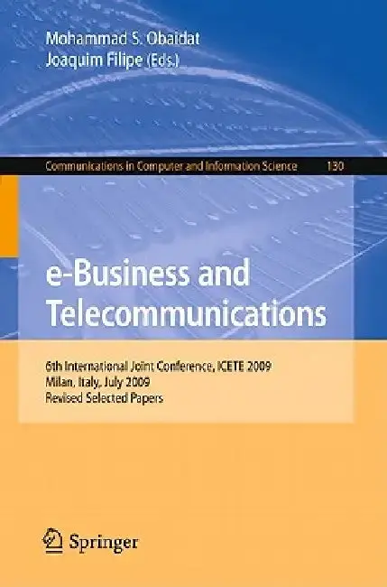 Cover of E-Business and Telecommunications