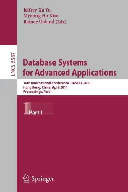 Cover of Database Systems for Advanced Applications
