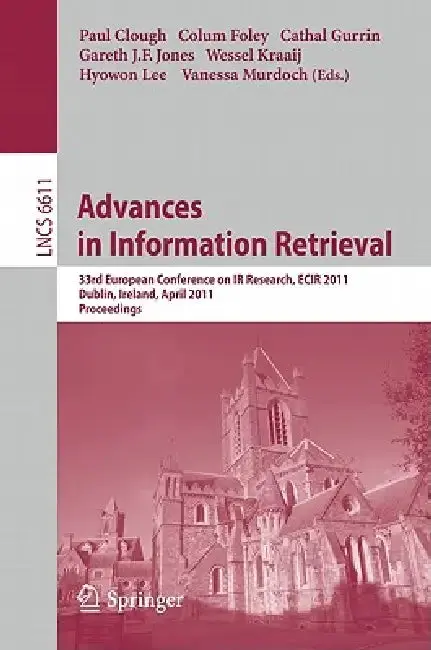 Cover of Advances in Information Retrieval