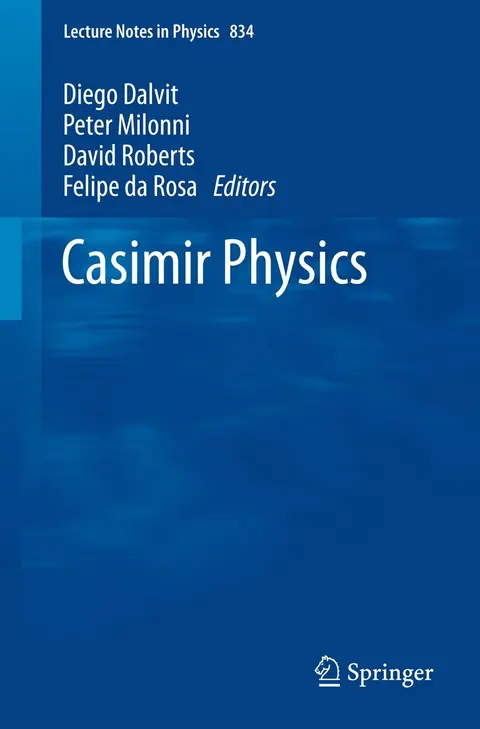 Cover of Casimir Physics