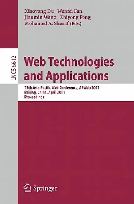 Cover of Web Technologies and Applications