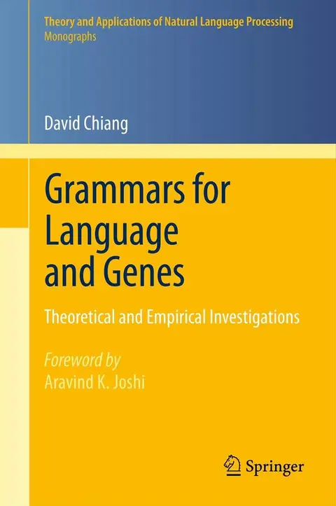 Cover of Grammars for Language and Genes