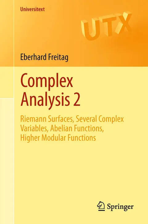 Cover of Complex Analysis 2