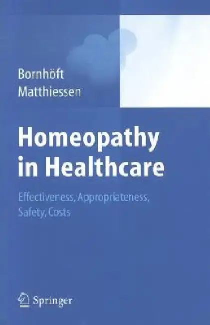 Cover of Homeopathy in Healthcare