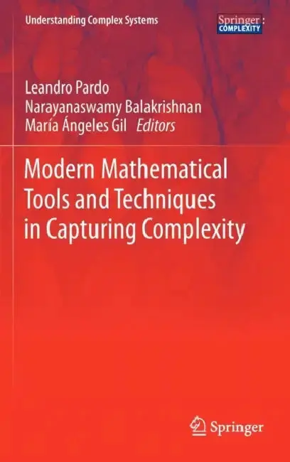 Cover of Modern Mathematical Tools and Techniques in Capturing Complexity