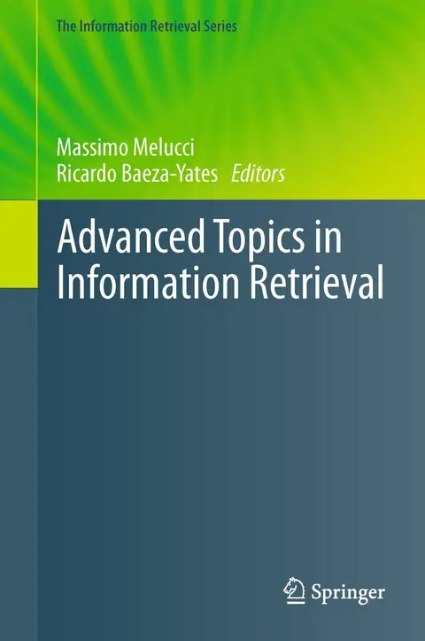 Cover of Advanced Topics in Information Retrieval