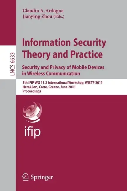 Cover of Information Security Theory and Practice