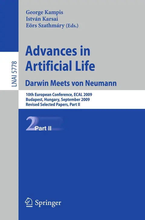 Cover of Advances in Artificial Life