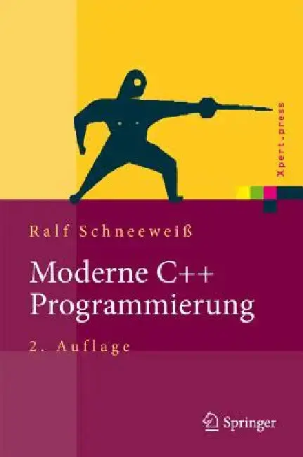 Cover of Moderne C++ Programmierung