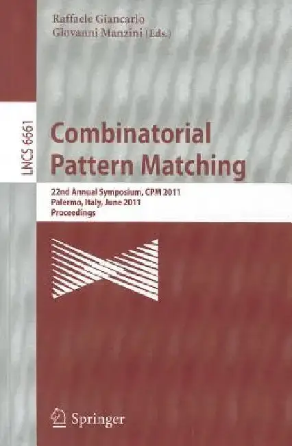 Cover of Combinatorial Pattern Matching
