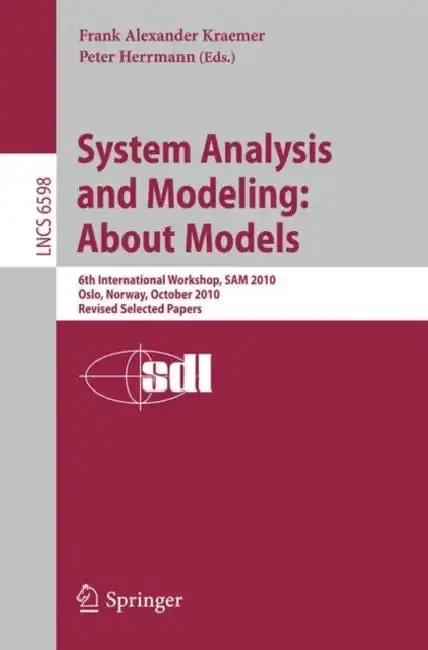 Cover of System Analysis and Modeling