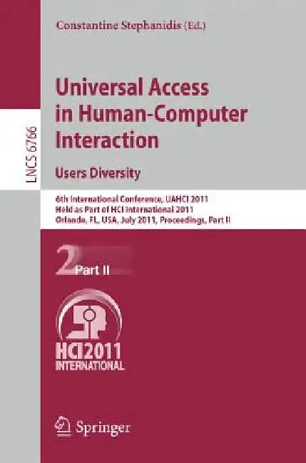 Cover of Universal Access in Human-Computer Interaction. Users Diversity