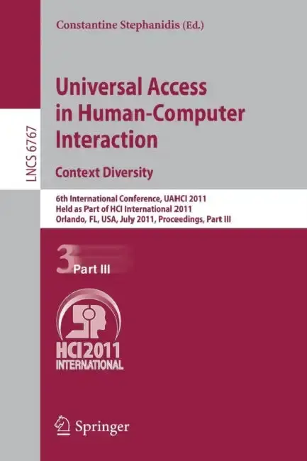 Cover of Universal Access in Human-Computer Interaction. Context Diversity