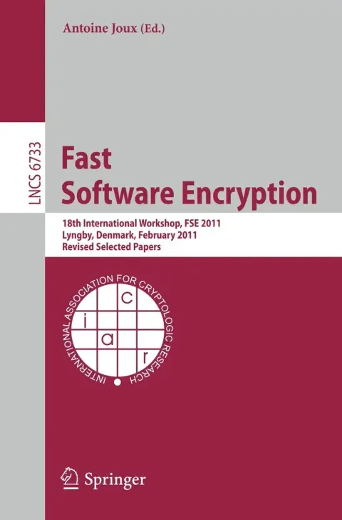 Cover of Fast Software Encryption