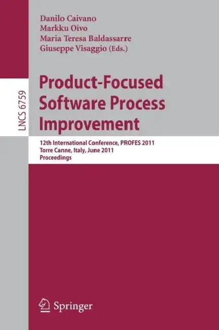 Cover of Product-Focused Software Process Improvement