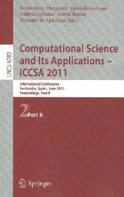 Cover of Computational Science and Its Applications - ICCSA 2011