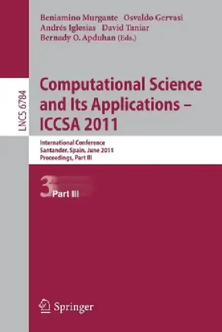 Cover of Computational Science and Its Applications - ICCSA 2011