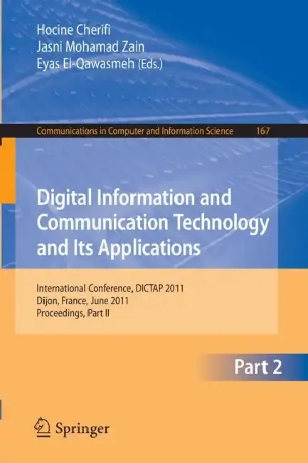 Cover of Digital Information and Communication Technology and Its Applications