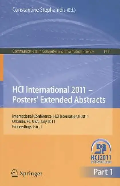 Cover of Hci International 2011 Posters' Extended Abstracts