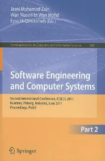 Cover of Software Engineering and Computer Systems, Part 2
